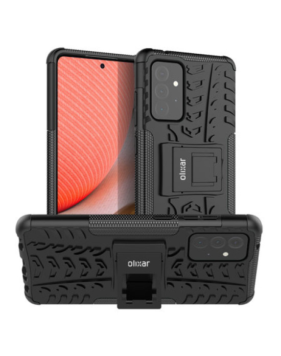 Olixar ArmourDillo Samsung Galaxy A72 Protective Case - Black