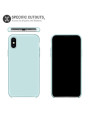 Olixar iPhone X Soft Silicone Case - Pastel Green