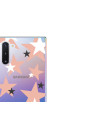 LoveCases Samsung Note 10 Pink StarDesign Clear Phone Case