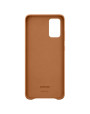 Official Samsung Galaxy S20 Plus Leather Cover Case - Brown