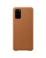 Official Samsung Galaxy S20 Plus Leather Cover Case - Brown