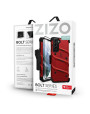 Zizo Bolt Samsung Galaxy S21 Tough Case & Screen Protector - Red