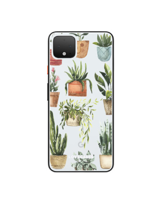 LoveCases Google Pixel 4 XL Plants Clear Phone Case