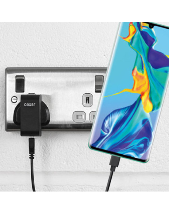 High Power Huawei P30 Pro Wall Charger & 1m USB-C Cable