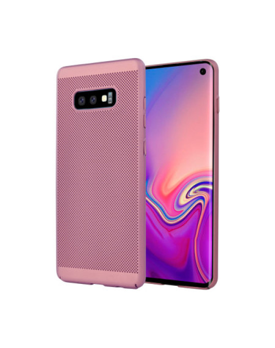 Olixar MeshTex Samsung Galaxy S10e Case - Rose Gold