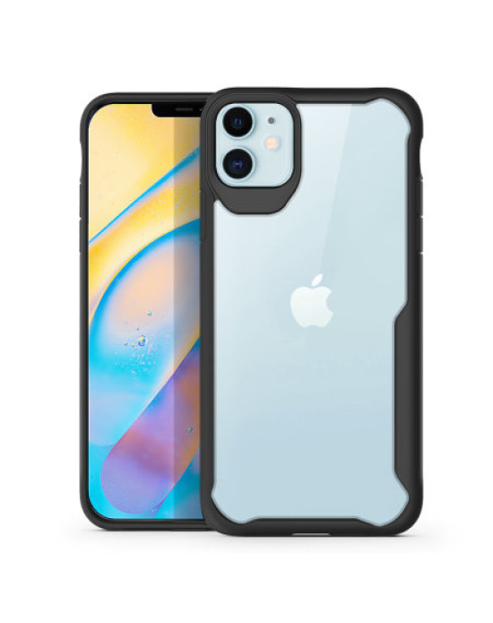 Olixar NovaShield iPhone 12 mini Bumper Case - Black