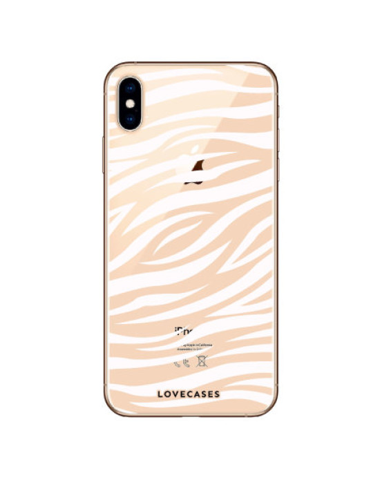 LoveCases iPhone X Gel Case - Zebra
