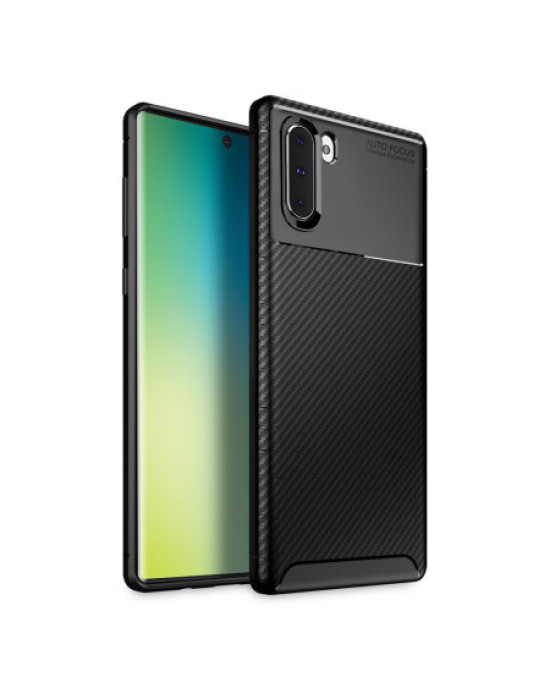 Olixar Carbon Fibre Samsung Galaxy Note 10 Case - Black