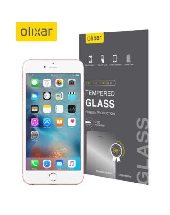 Olixar iPhone 6S Tempered Glass Screen Protector