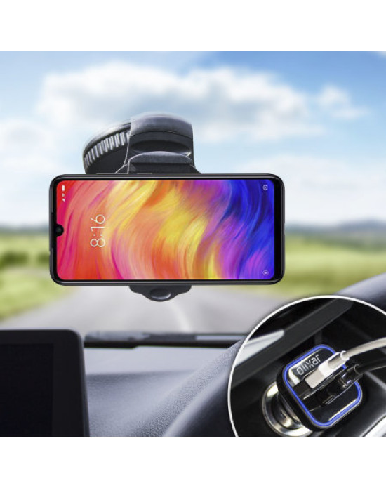 Olixar DriveTimeXiaomi Redmi Note 7 Car Holder & Charger Pack