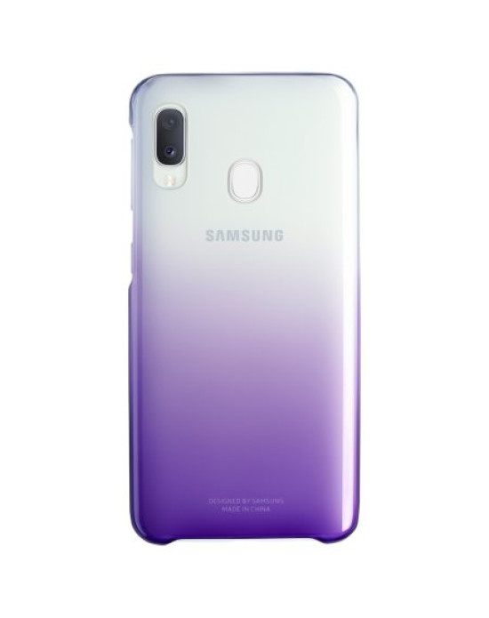 Official Samsung Galaxy A20e Gradation Cover Case - Violet