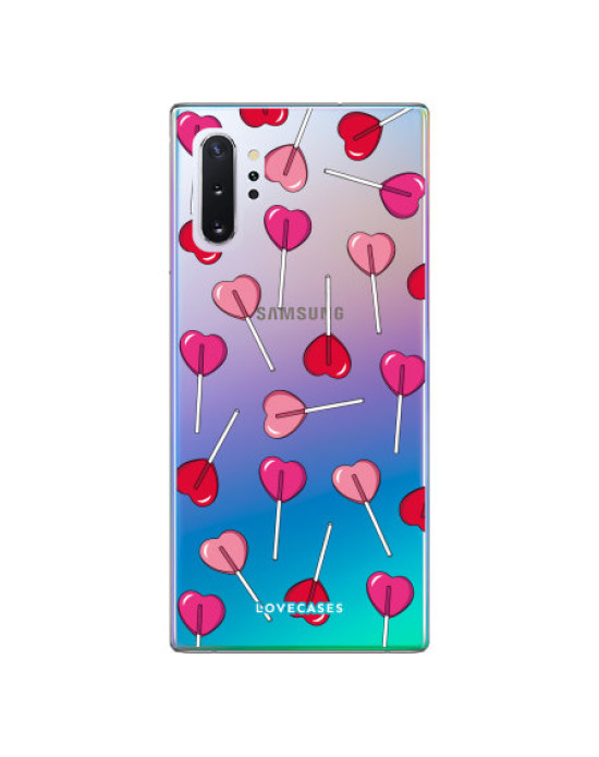 LoveCases Samsung Note 10 5G Lollypop Clear Phone Case