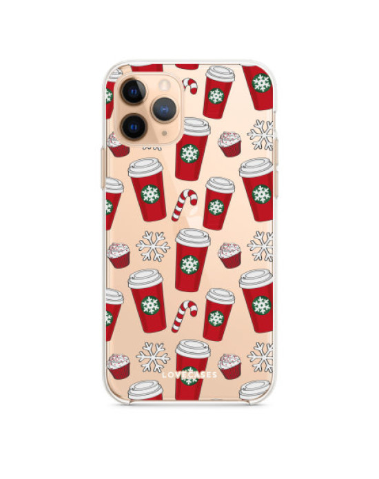 LoveCases iPhone 11 Pro Gel Case - Christmas Red Cups
