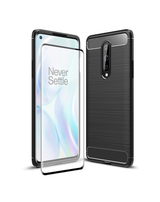 Olixar Sentinel OnePlus 8 Case And Glass Screen Protector Olixar Sentinel OnePlus 8 Case And Glass Screen Protector