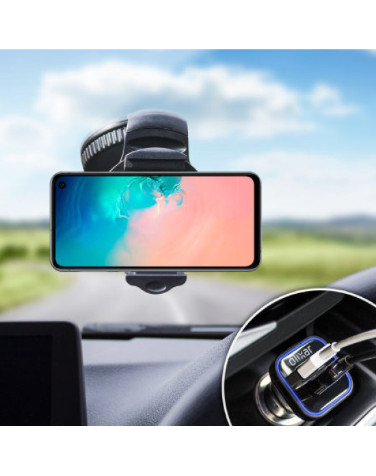 Olixar DriveTime Samsung Galaxy S10e Car Holder & Charger Pack
