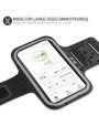 Olixar Running & Fitness Armband Holder for Large Smartphones - Black