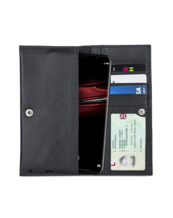 Olixar Primo Huawei Mate RS Porsche Design Leather Wallet Case - Black