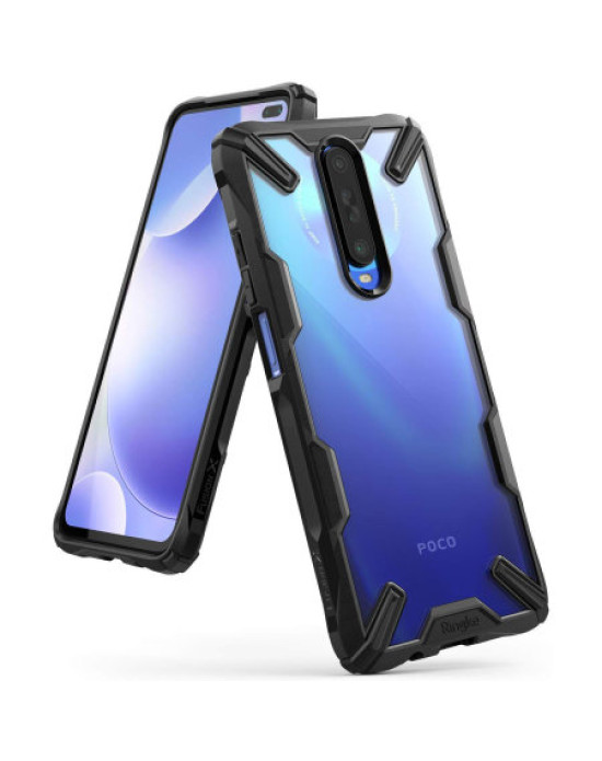 Ringke Fusion X Xiaomi Poco X2 Tough Case - Black