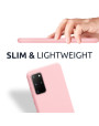 Olixar Soft Silicone Samsung Galaxy A71 5G Case - Pastel Pink