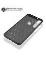 Olixar Carbon Fibre Motorola Moto G8 Plus Case - Black