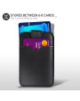 Olixar RFID Genuine Leather Card Case & Holder - Black