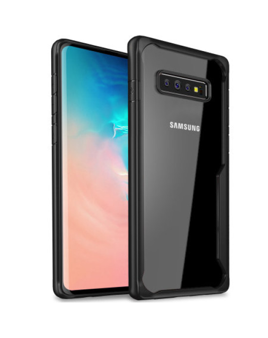 Olixar NovaShield Samsung Galaxy S10 Plus Bumper Case - Black / Clear