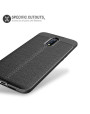 Olixar Attache OnePlus 7 Leather-Style Protective Case - Black