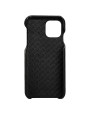 Vaja Grip iPhone 11 Premium Leather Case - Black