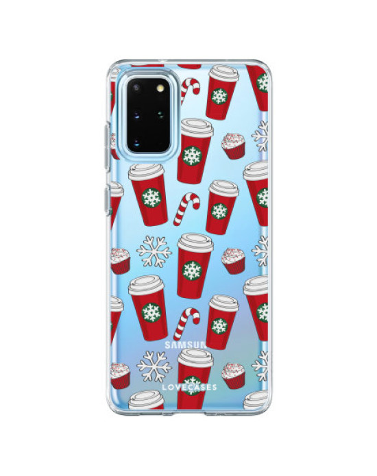 LoveCases Samsung Galaxy S20 Plus Gel Case - Christmas Red Cups