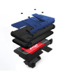 Zizo Bolt Series iPhone 11 Tough Case & Screen Protector - Blue/Black