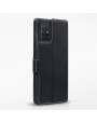 Terrapin Samsung Galaxy A71 Low Profile PU Leather Wallet Case - Black