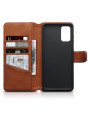 Terrapin Real Leather Wallet Case - Cognac for Samsung Galaxy S20 Plus