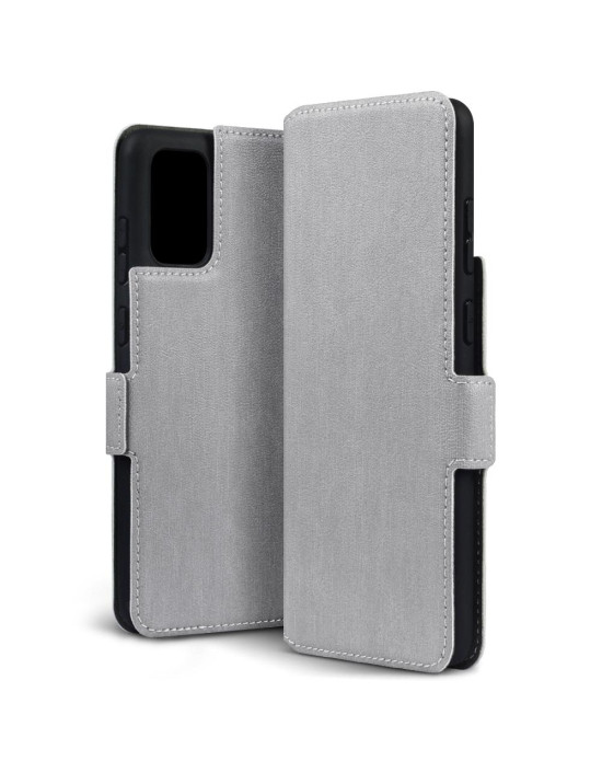 Terrapin Low Profile PU Leather Wallet Case - Grey for Samsung Galaxy S20 Plus