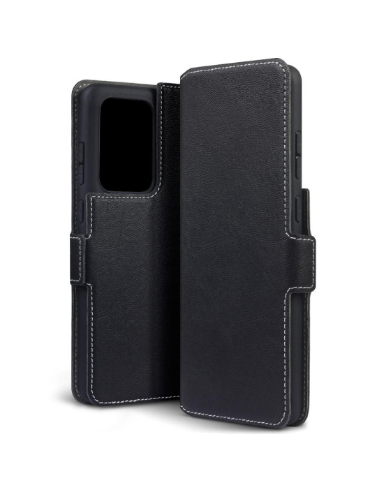 Terrapin Low Profile PU Leather Wallet Case - Black for Samsung Galaxy S20 Ultra