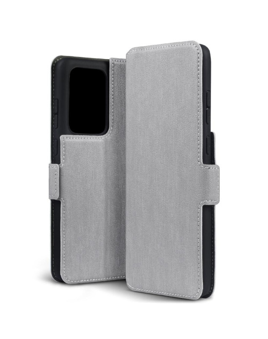 Terrapin Low Profile PU Leather Wallet Case - Grey for Samsung Galaxy S20 Ultra