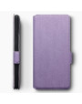 Terrapin Samsung Galaxy A91 Low Profile PU Leather Wallet Case - Purple