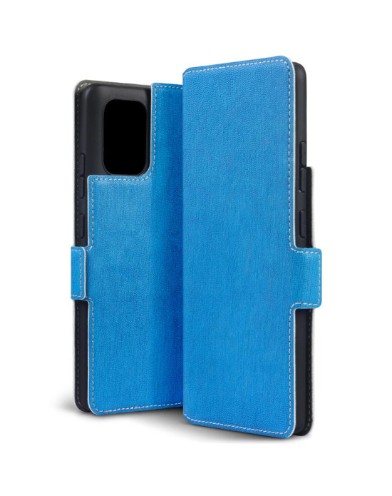 Terrapin Samsung Galaxy A91 Low Profile PU Leather Wallet Case - Light Blue
