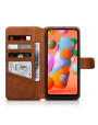 Terrapin Samsung Galaxy A11 - Real Leather Wallet Case - Cognac Terrapin Samsung Galaxy A11 - Real Leather Wallet Case - Cognac