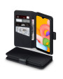 Terrapin Real Leather Wallet Case for Samsung Galaxy A01 - Black