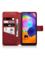 Terrapin Samsung Galaxy A31 Real Leather Wallet Case - Red