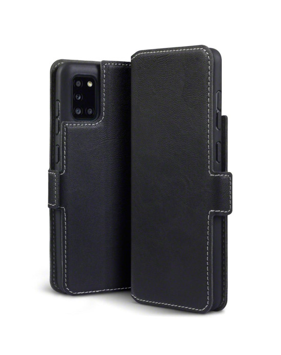 Terrapin Samsung Galaxy A31 Low Profile PU Leather Wallet Case - Black