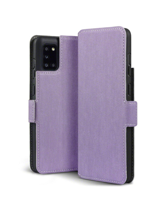 Terrapin Samsung Galaxy A31 Low Profile PU Leather Wallet Case - Purple