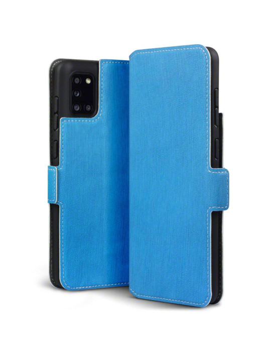 Terrapin Samsung Galaxy A31 Low Profile PU Leather Wallet Case - Light Blue