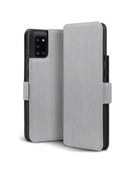 Terrapin Samsung Galaxy A31 Low Profile PU Leather Wallet Case - Grey