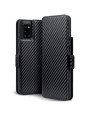 Terrapin Samsung Galaxy A31 Low Profile PU Leather Wallet Case - Black Carbon Fi