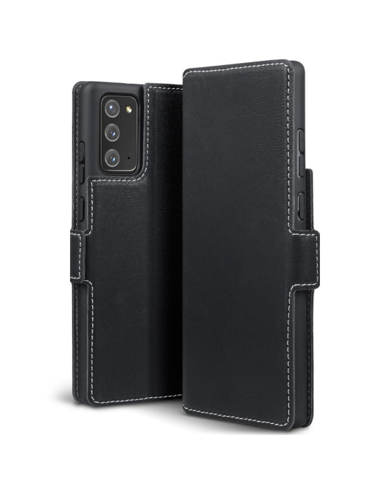Terrapin Low Profile PU Leather Wallet Case - Black for Samsung Galaxy Note 20