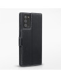 Terrapin Low Profile PU Leather Wallet Case - Black for Samsung Galaxy Note 20