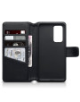 Terrapin Huawei P40 Real Leather Wallet Case - Black
