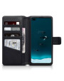 Terrapin Huawei Honor V30 Real Leather Wallet Case - Black