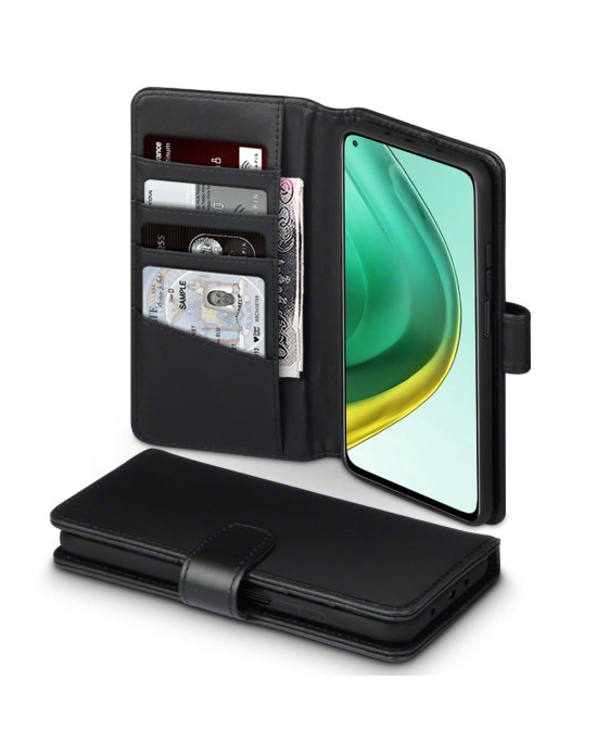 Terrapin Xiaomi Mi 10T 5G / 10T Pro 5G Real Leather Wallet Case - Black